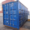 Seecontainer 20 Fuß, mit Seitentür, lackiert