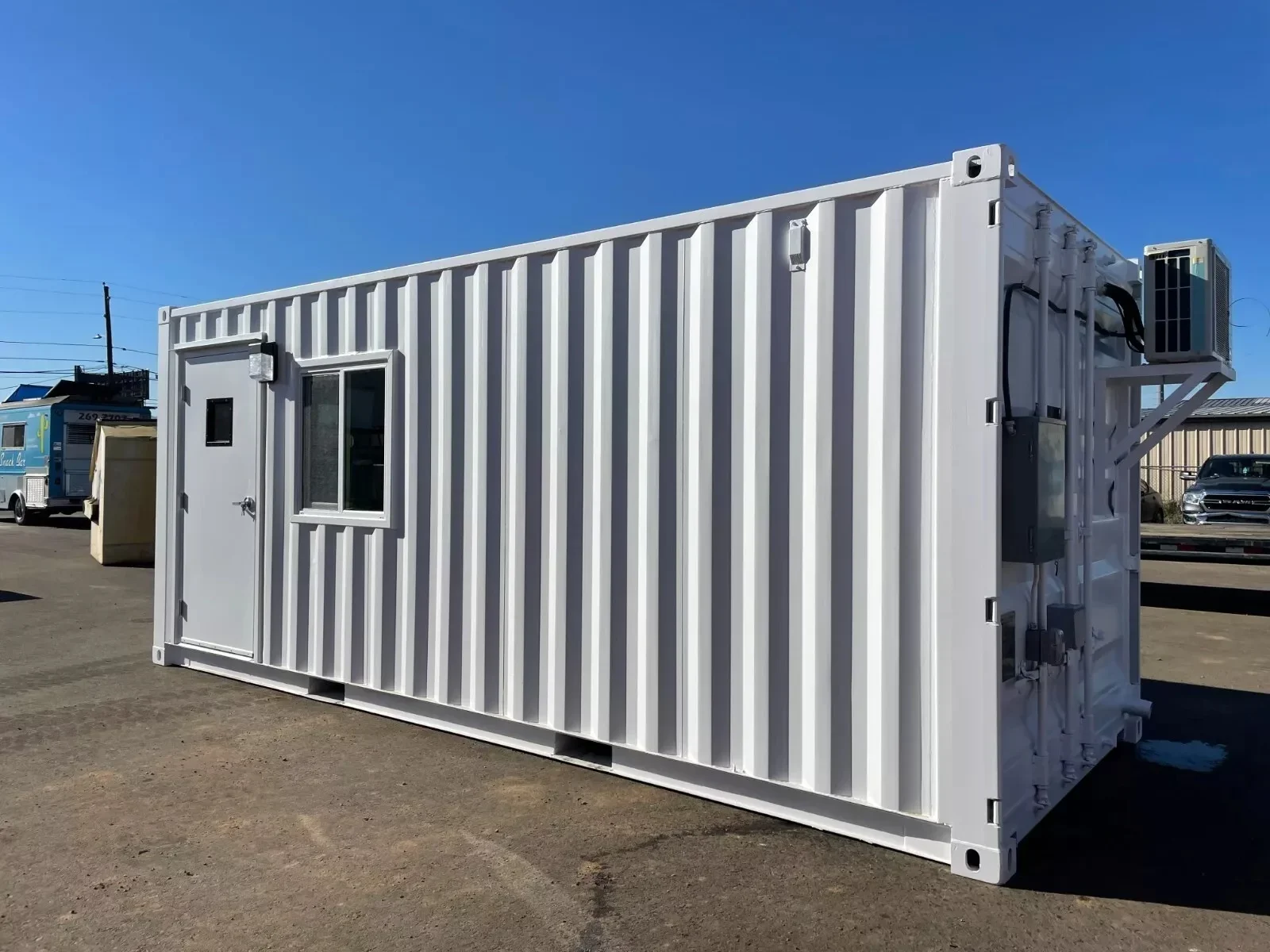 Wohncontainer 15 Fuß – ausgebaut mit Bad, Küche und Schlafbereich – Bild 2