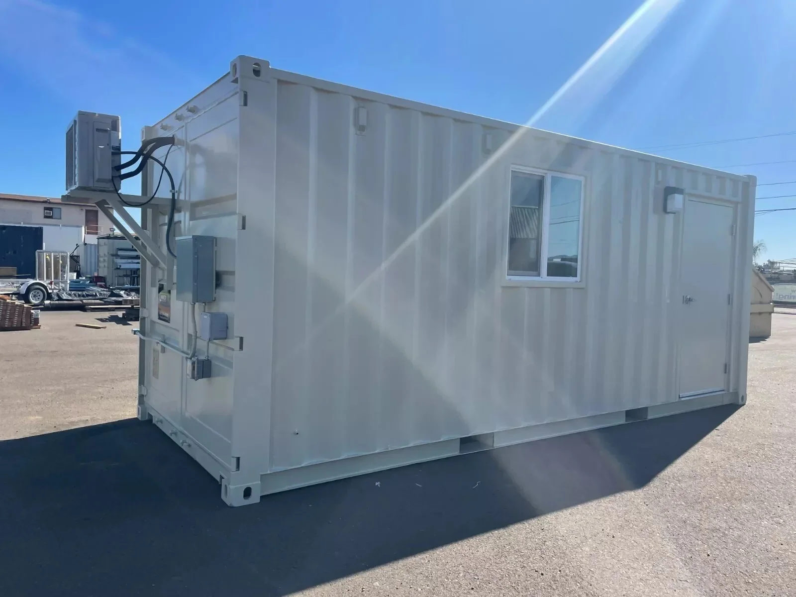 Wohncontainer 15 Fuß – ausgebaut mit Bad, Küche und Schlafbereich – Bild 3