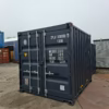 Seecontainer 10 Fuß, gebraucht, mit Standardtür