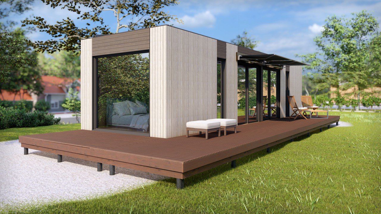 Tiny House / Modulhaus 40 m² – Energieeffiziente SIP-Bauweise – Skandinavisches Design – Bild 11